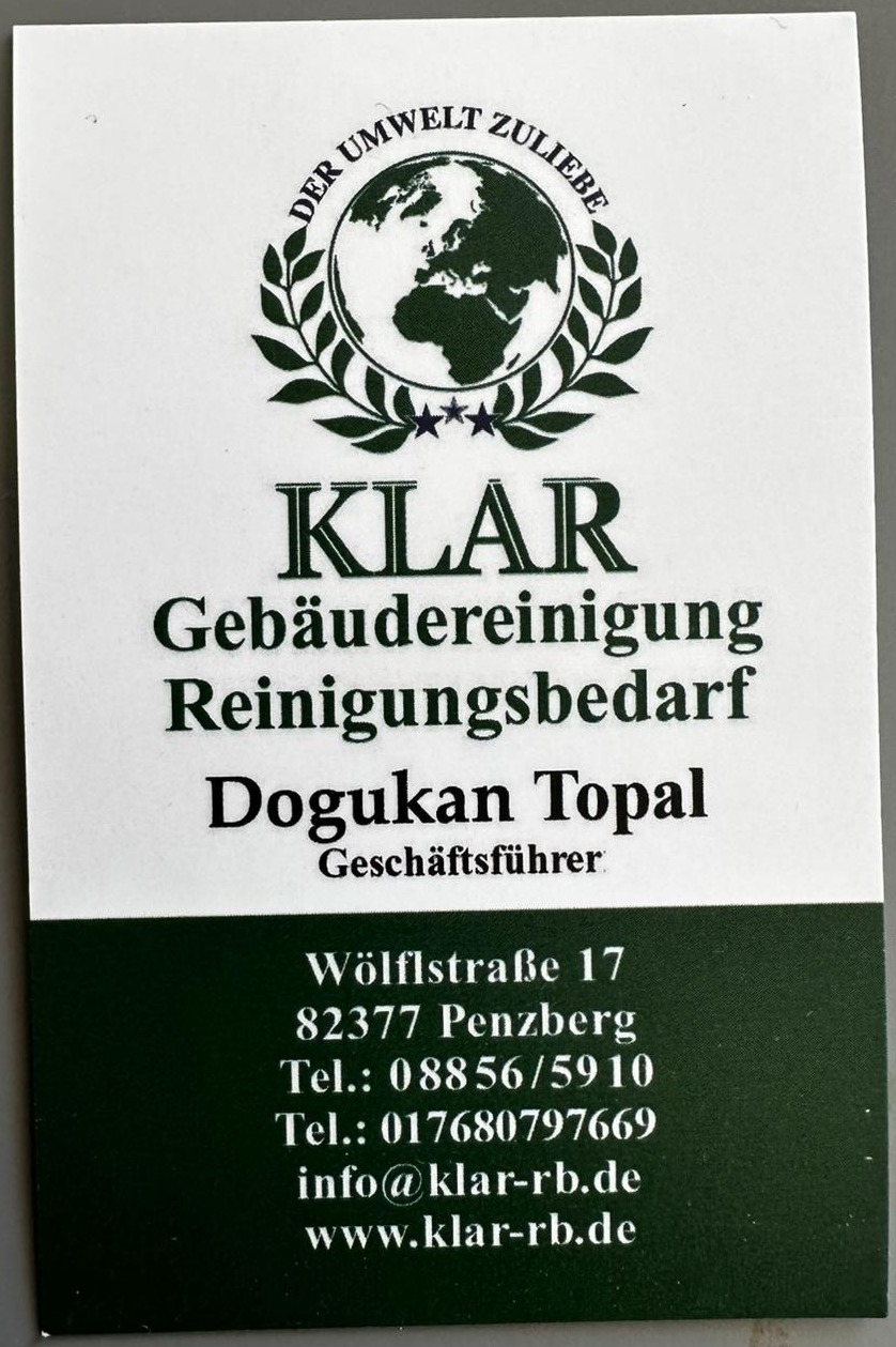 Visitenkarte 2026 – Dogukan Topal